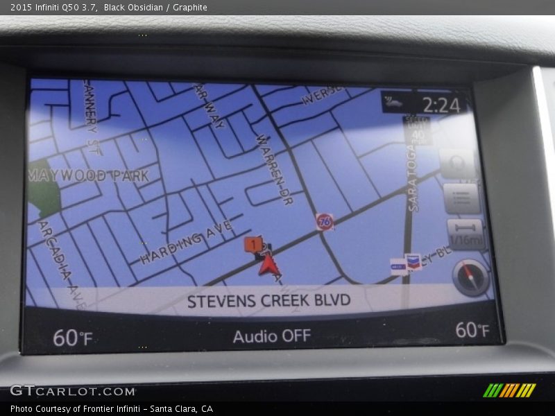 Black Obsidian / Graphite 2015 Infiniti Q50 3.7