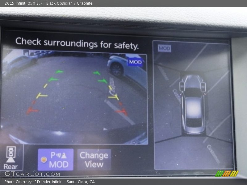 Black Obsidian / Graphite 2015 Infiniti Q50 3.7
