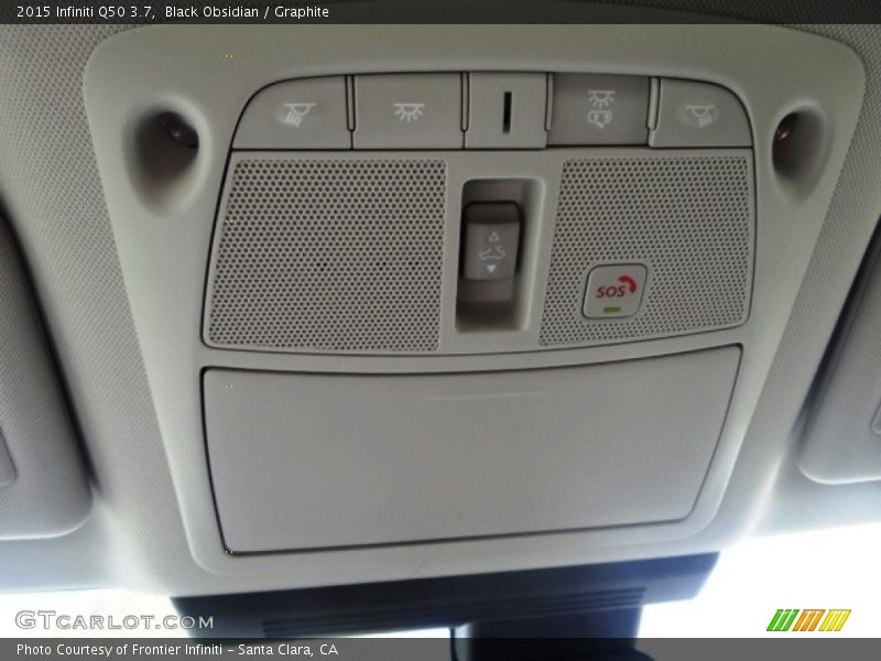 Black Obsidian / Graphite 2015 Infiniti Q50 3.7
