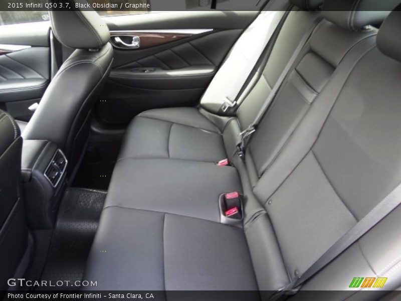 Black Obsidian / Graphite 2015 Infiniti Q50 3.7