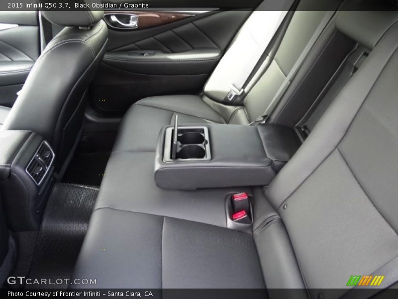 Black Obsidian / Graphite 2015 Infiniti Q50 3.7