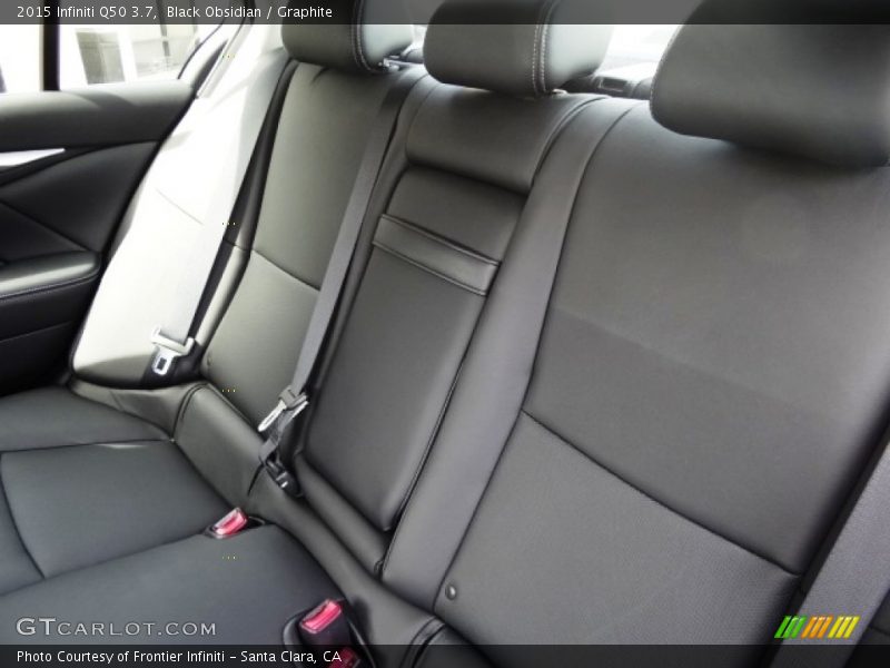 Black Obsidian / Graphite 2015 Infiniti Q50 3.7