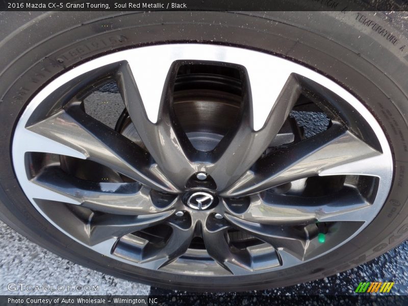 Soul Red Metallic / Black 2016 Mazda CX-5 Grand Touring