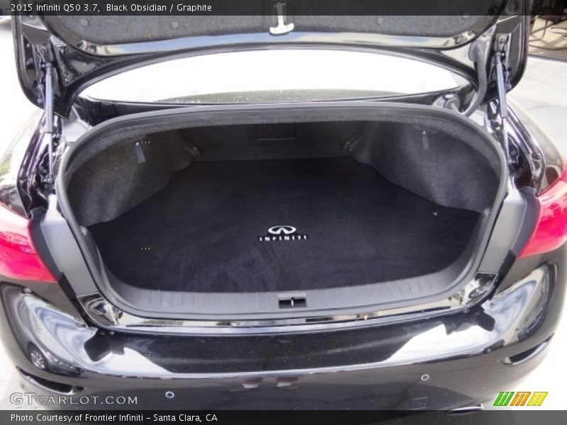 Black Obsidian / Graphite 2015 Infiniti Q50 3.7