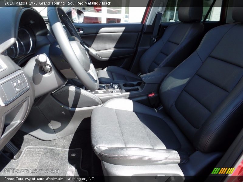 Soul Red Metallic / Black 2016 Mazda CX-5 Grand Touring