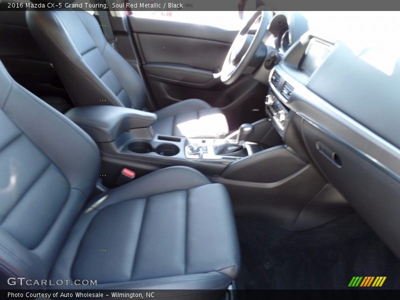 Soul Red Metallic / Black 2016 Mazda CX-5 Grand Touring