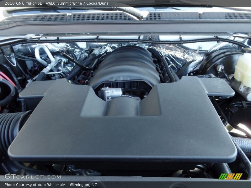 Summit White / Cocoa/Dune 2016 GMC Yukon SLT 4WD