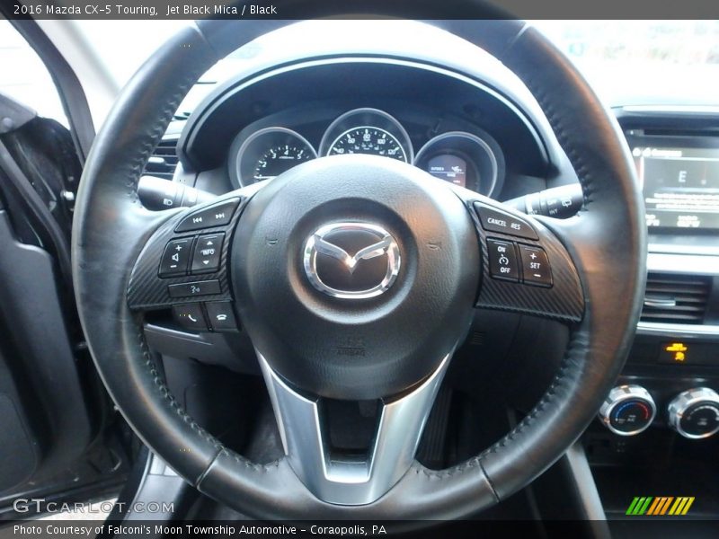 Jet Black Mica / Black 2016 Mazda CX-5 Touring