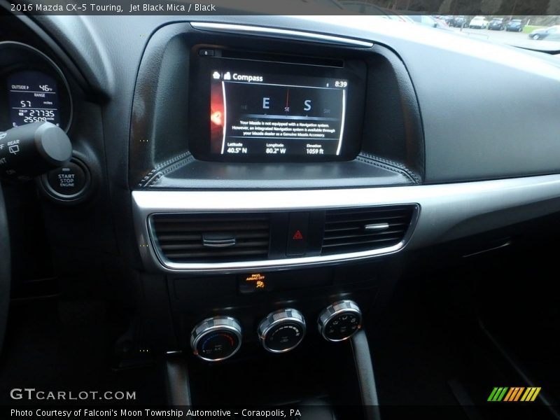 Jet Black Mica / Black 2016 Mazda CX-5 Touring