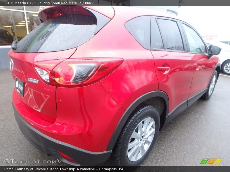 Soul Red Metallic / Black 2016 Mazda CX-5 Touring