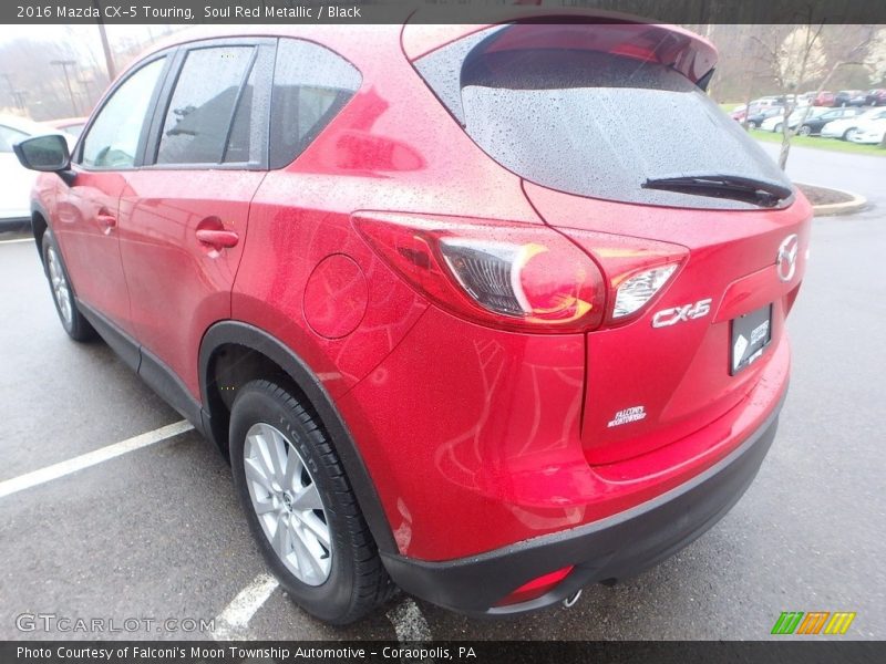 Soul Red Metallic / Black 2016 Mazda CX-5 Touring