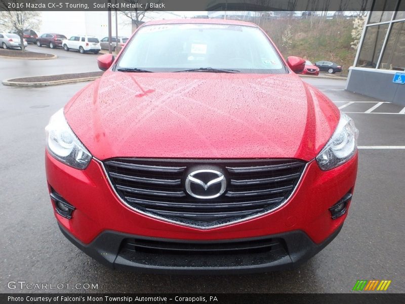Soul Red Metallic / Black 2016 Mazda CX-5 Touring