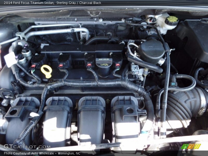 Sterling Gray / Charcoal Black 2014 Ford Focus Titanium Sedan