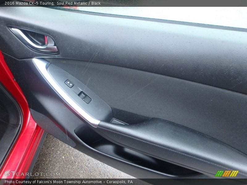 Soul Red Metallic / Black 2016 Mazda CX-5 Touring