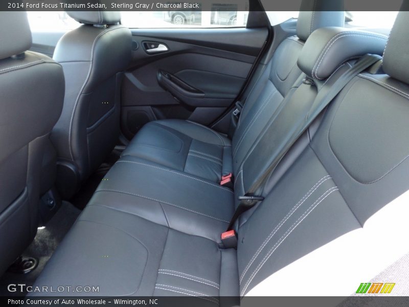 Sterling Gray / Charcoal Black 2014 Ford Focus Titanium Sedan