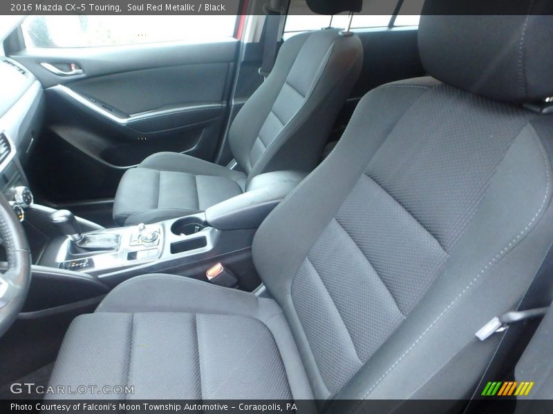 Soul Red Metallic / Black 2016 Mazda CX-5 Touring
