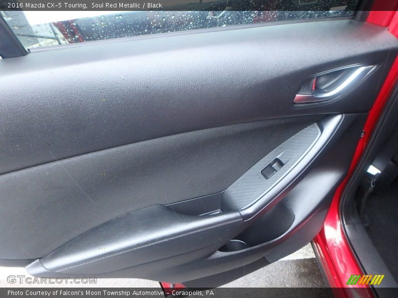 Soul Red Metallic / Black 2016 Mazda CX-5 Touring
