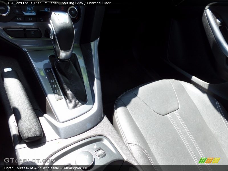 Sterling Gray / Charcoal Black 2014 Ford Focus Titanium Sedan