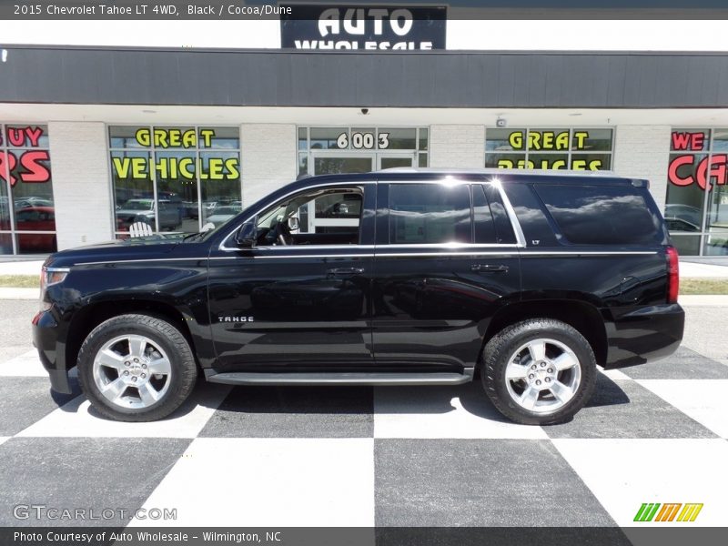 Black / Cocoa/Dune 2015 Chevrolet Tahoe LT 4WD