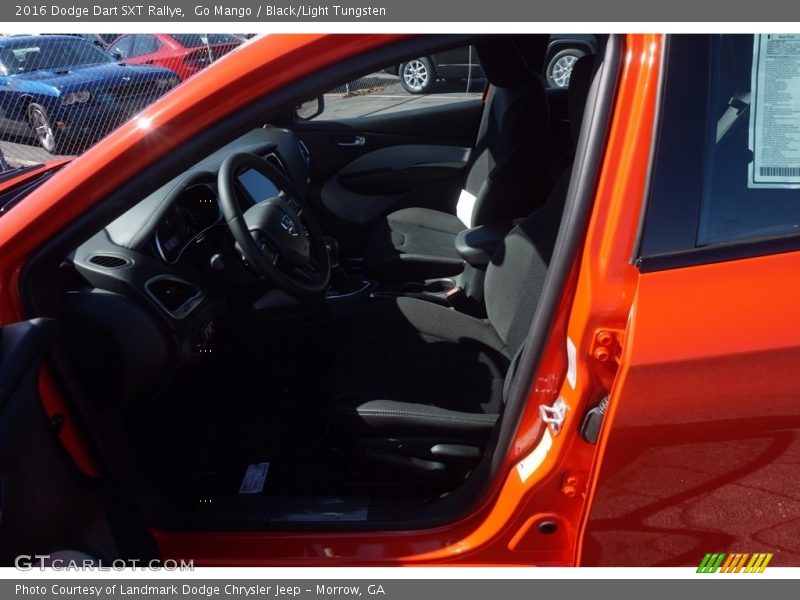 Go Mango / Black/Light Tungsten 2016 Dodge Dart SXT Rallye