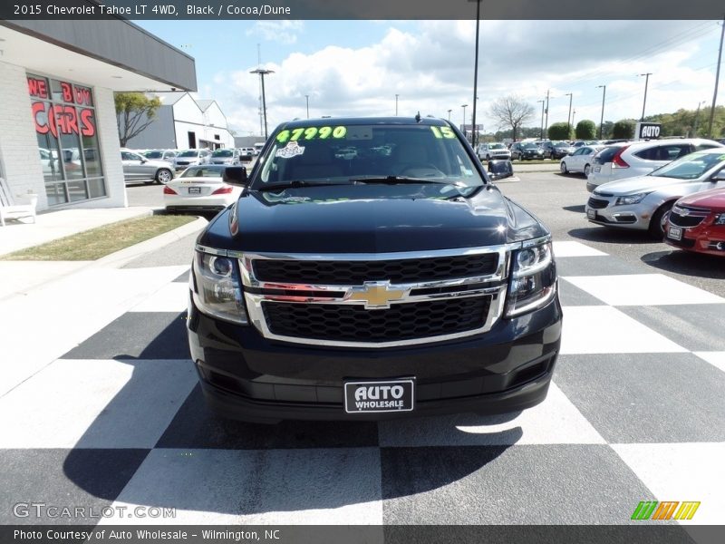 Black / Cocoa/Dune 2015 Chevrolet Tahoe LT 4WD