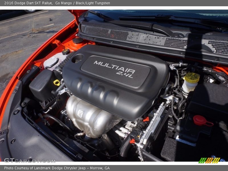 Go Mango / Black/Light Tungsten 2016 Dodge Dart SXT Rallye