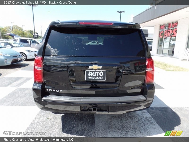 Black / Cocoa/Dune 2015 Chevrolet Tahoe LT 4WD