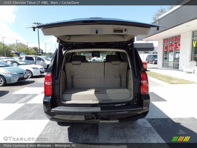 Black / Cocoa/Dune 2015 Chevrolet Tahoe LT 4WD