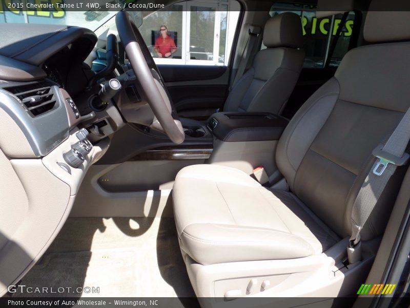 Black / Cocoa/Dune 2015 Chevrolet Tahoe LT 4WD