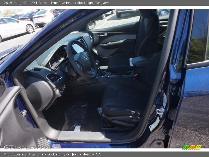 True Blue Pearl / Black/Light Tungsten 2016 Dodge Dart SXT Rallye