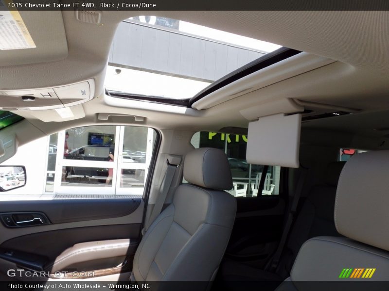 Black / Cocoa/Dune 2015 Chevrolet Tahoe LT 4WD