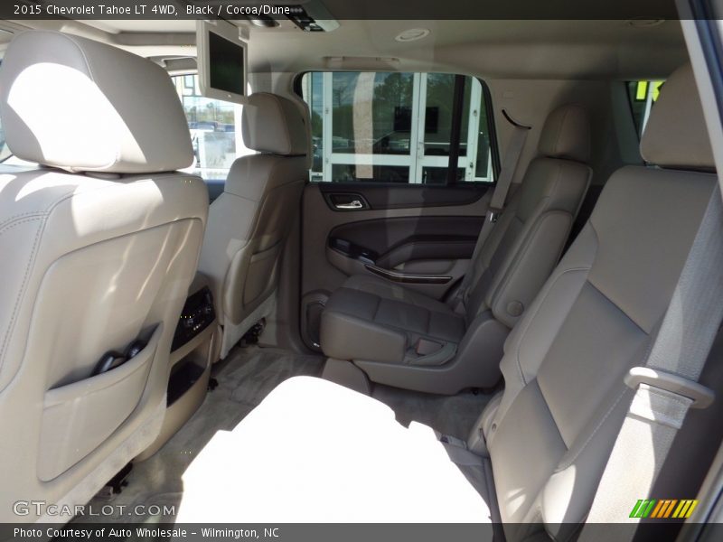 Black / Cocoa/Dune 2015 Chevrolet Tahoe LT 4WD