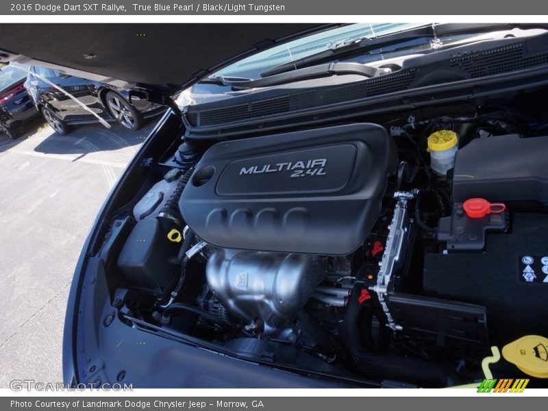 True Blue Pearl / Black/Light Tungsten 2016 Dodge Dart SXT Rallye