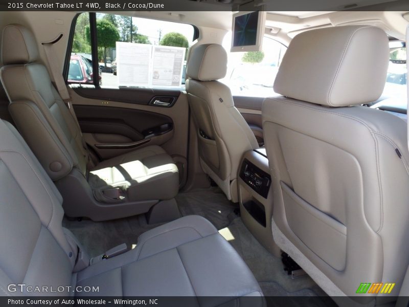 Black / Cocoa/Dune 2015 Chevrolet Tahoe LT 4WD