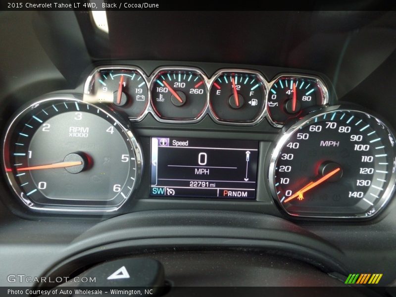 Black / Cocoa/Dune 2015 Chevrolet Tahoe LT 4WD