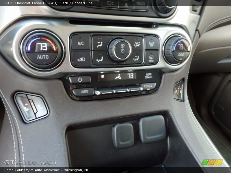 Black / Cocoa/Dune 2015 Chevrolet Tahoe LT 4WD