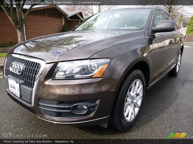 Teak Brown Metallic / Cardamom Beige 2011 Audi Q5 2.0T quattro