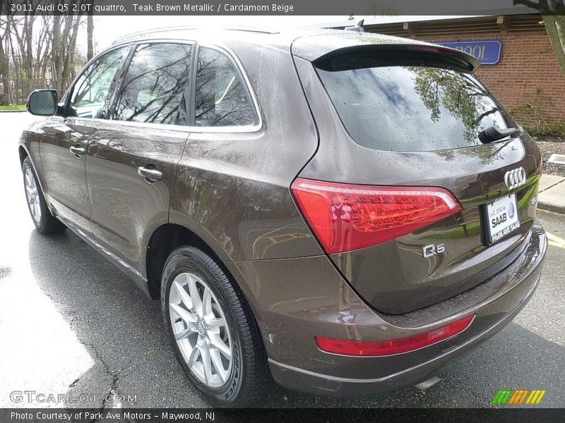 Teak Brown Metallic / Cardamom Beige 2011 Audi Q5 2.0T quattro