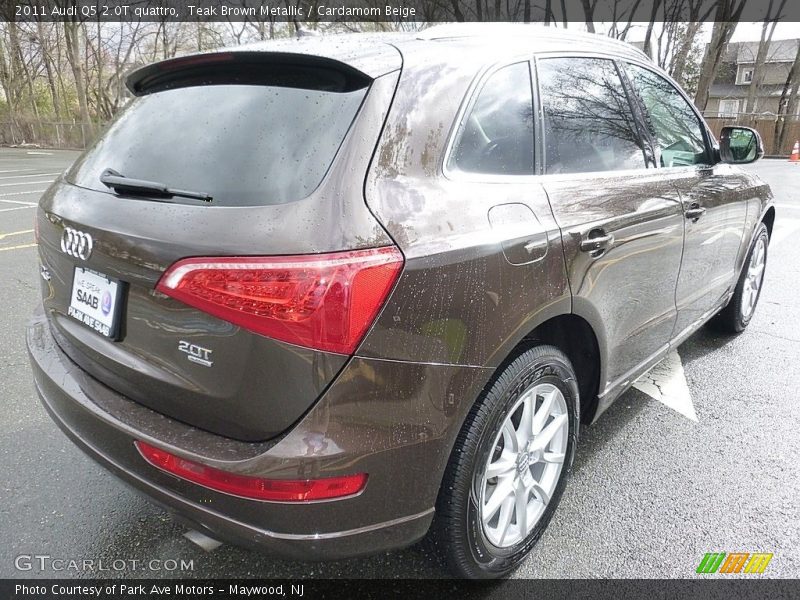 Teak Brown Metallic / Cardamom Beige 2011 Audi Q5 2.0T quattro