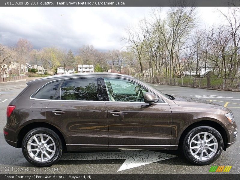 Teak Brown Metallic / Cardamom Beige 2011 Audi Q5 2.0T quattro