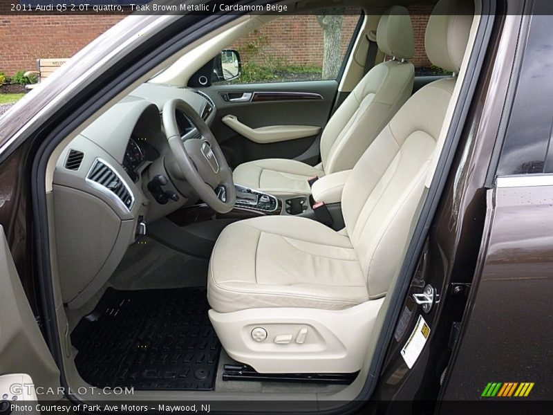 Teak Brown Metallic / Cardamom Beige 2011 Audi Q5 2.0T quattro