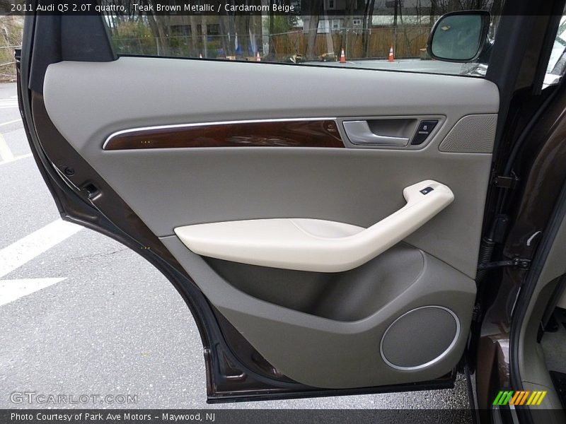Teak Brown Metallic / Cardamom Beige 2011 Audi Q5 2.0T quattro