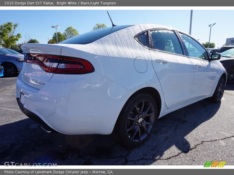 Bright White / Black/Light Tungsten 2016 Dodge Dart SXT Rallye