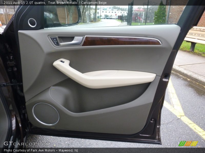 Teak Brown Metallic / Cardamom Beige 2011 Audi Q5 2.0T quattro