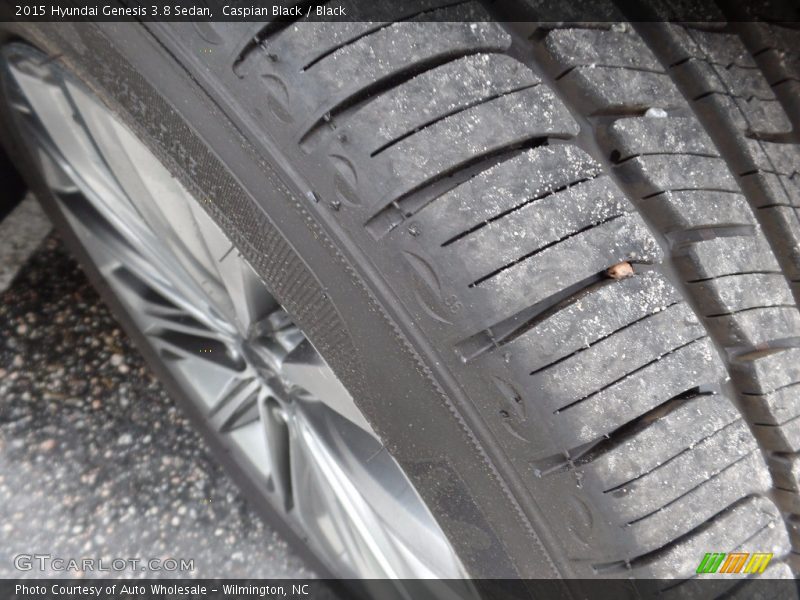 Caspian Black / Black 2015 Hyundai Genesis 3.8 Sedan
