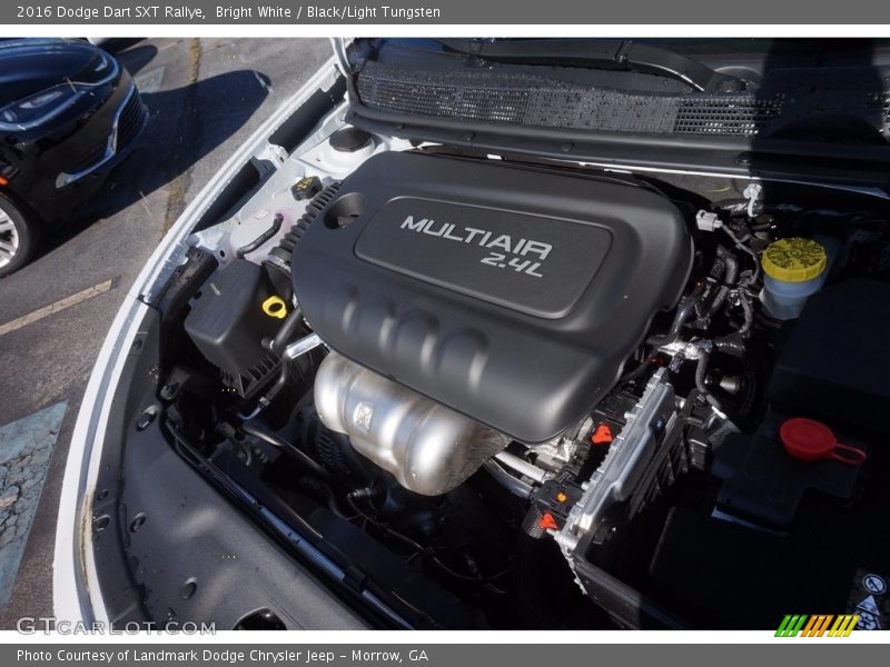 Bright White / Black/Light Tungsten 2016 Dodge Dart SXT Rallye