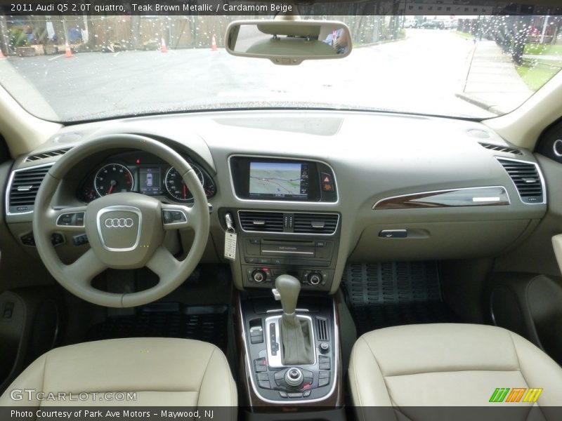 Teak Brown Metallic / Cardamom Beige 2011 Audi Q5 2.0T quattro