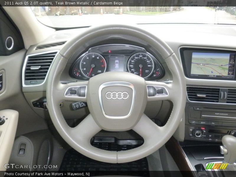 Teak Brown Metallic / Cardamom Beige 2011 Audi Q5 2.0T quattro