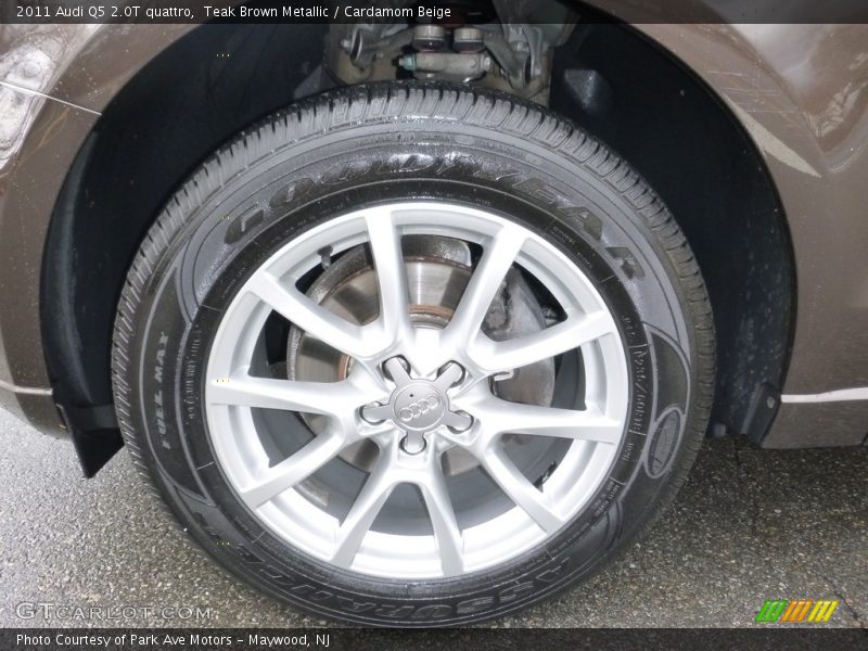 Teak Brown Metallic / Cardamom Beige 2011 Audi Q5 2.0T quattro