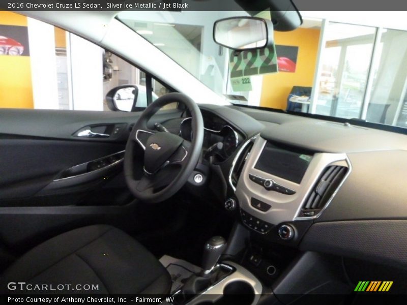 Silver Ice Metallic / Jet Black 2016 Chevrolet Cruze LS Sedan